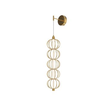 Maytoni Golden Cage MOD216WL-L10G3K Zidna svjetiljka 1x17W/LED 3000K 1100lm IP20