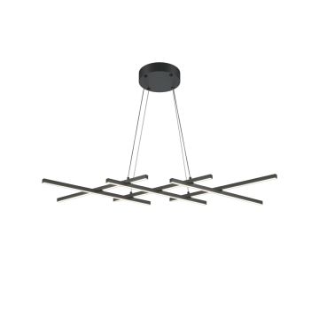 Maytoni Halo MOD244PL-L50BK Visilica 1x40W/LED 800lm IP20