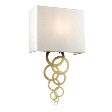 Elstead Lighting Rosa ROSA-MEDIUM-AB kinkiet 1x60W/E27  