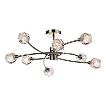 Dar Lighting SEATTLE SEA0875 Stropna svjetiljka 8x40W/G9 IP20