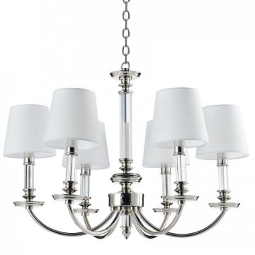 Cosmolight SIENA P06308WH NI Luster 6x40W/E14 IP20
