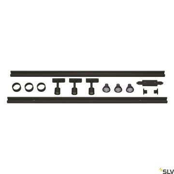 SLV 1F TRACK SET 143190 Šinski reflektor 3x4.3W/GU10 2956LM IP20