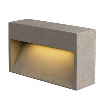 SLV CONCRETO 1006405 Zidna svjetiljka 1x12W/LED 3000K 470lm IP65