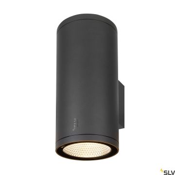 SLV ENOLA ROUND 1003441 Zidna svjetiljka 2x55W/LED 3000/4000K 5400/6000LM IP65