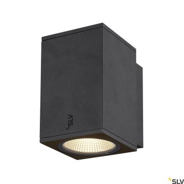 SLV ENOLA SQUARE 1003417 Zidna svjetiljka 1x11W/LED 3000/4000K 980LM IP65