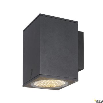 SLV ENOLA SQUARE 1003437 Zidna svjetiljka 1x36W/LED 3000/4000K 3700LM IP65