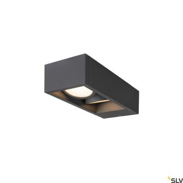 SLV ESKINA 1004748 Zidna svjetiljka 2x27W/LED 3000/4000K 2200/2400LM IP65