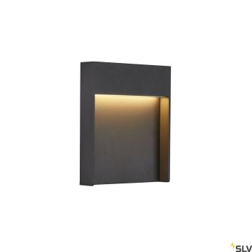 SLV FLATT 1002952 Zidna svjetiljka 1x14W/LED 3000/4000K 460LM IP65