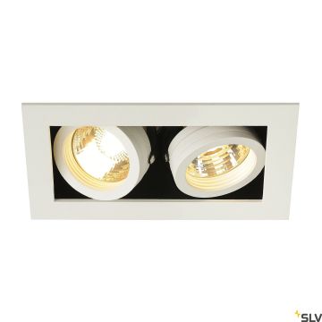 SLV KADUX 115521 Ugradbeno downlight svjetlo 2x50W/GU10 IP20