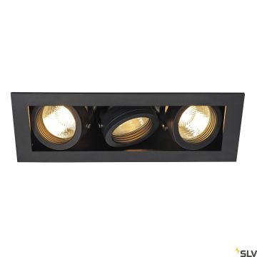 SLV KADUX 115530 Ugradbeno downlight svjetlo 3x50W/GU10 IP20