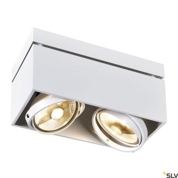 SLV KARDAMOD 117111 Natkriveno downlight svjetlo 2x75W/GU10/ES111 IP20