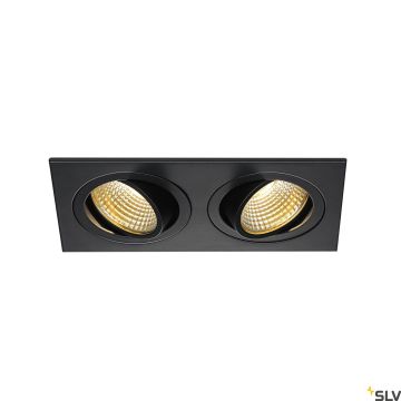 SLV NEW TRIA 1 SET 113890 Ugradbeno downlight svjetlo 2x14W/LED 2700K 1160LM IP20