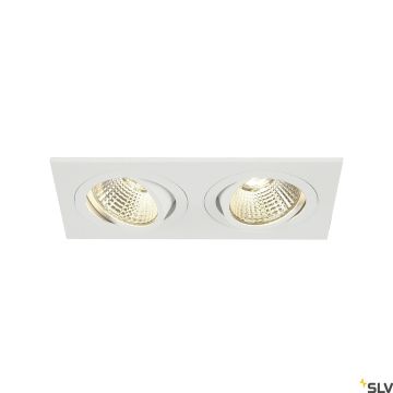 SLV NEW TRIA 1 SET 113891 Ugradbeno downlight svjetlo 2x14W/LED 2700K 1160LM IP20