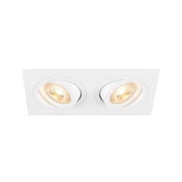SLV NEW TRIA® 1008509 Ugradbeno downlight svjetlo 2x10W/GU10