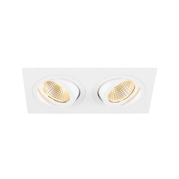SLV NEW TRIA® 1008511 Ugradbeno downlight svjetlo 2x13.6W/LED 2700K 1220lm