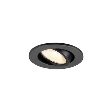SLV NEW TRIA® 1009005 Ugradbeno downlight svjetlo 1x4W/LED 3000K 360lm