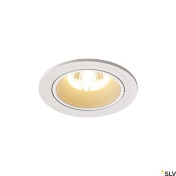 SLV NUMINOS® DL S 1003812 Ugradbeno downlight svjetlo 1x8.6W/LED 3000K 730LM IP20/IP44