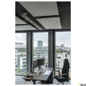 SLV Q-LINE 1000929 Visilica 6x93W/LED 3000K 4200LM IP20