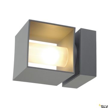 SLV SQUARE 1000335 Zidna svjetiljka 1x42W/G9 IP44