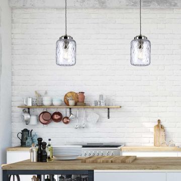 Elstead Lighting Sola SOLA-P lampa wisząca 1x60W/E27  