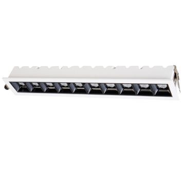 Light Prestige Solar LP-0406/10RS WH Ugradbeno downlight svjetlo 10x20W/LED 3000K IP20
