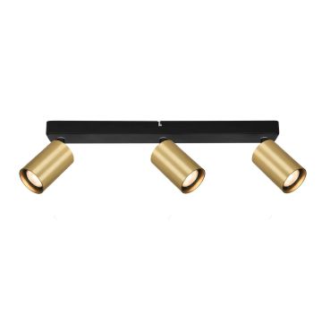 Italux Nesto SPL-23436-3-BK-GD Reflektor 3x10W/GU10 IP20