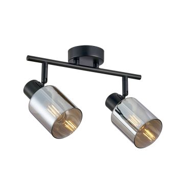 Italux Santia SPL-65342-2-BK-SG Reflektor 2x40W/E14 IP20