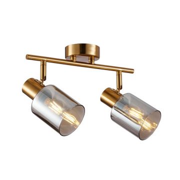 Italux Santia SPL-65342-2-BRO-SG Reflektor 2x40W/E14 IP20