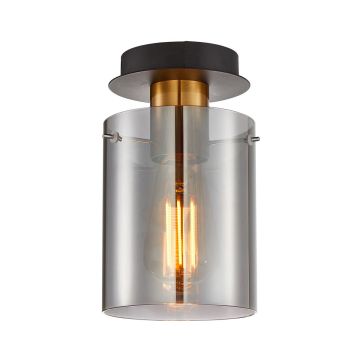 Italux Sardo SPL-5581-1SC-BRO-SG Plafonjera 1x40W/E27 IP20