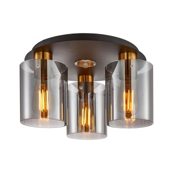 Italux Sardo SPL-5581-3SC-BRO-SG Plafonjera 3x40W/E27 IP20