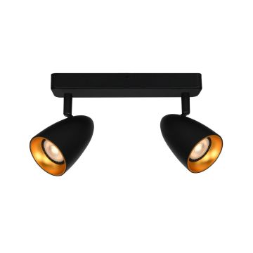 Italux Tino SPL-36748-2-BK-GD Reflektor 2x10W/GU10 IP20