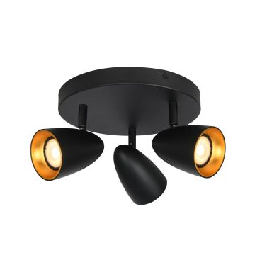 Italux Tino SPL-36748-3R-BK-GD Reflektor 3x10W/GU10 IP20