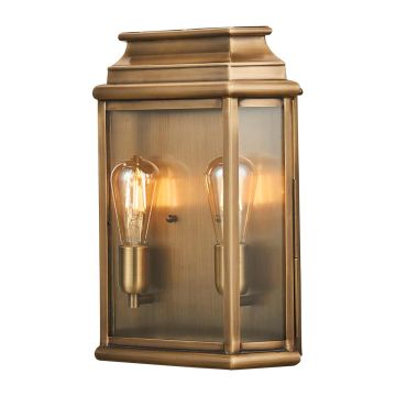 Elstead Lighting ST MARTINS ST-MARTINS-L-BR Zidna svjetiljka 2x60W/E27 IP44