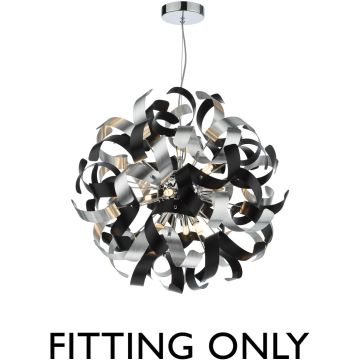 Dar Lighting Swash SWA1350-SP Vjesalo 9x40w/g9