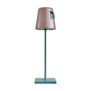 Italux Ostap TB-2749-BL Stolna svjetiljka 1x5W/LED 3000K|RGB 300lm IP54