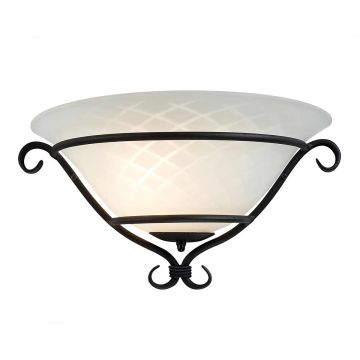 Elstead Lighting TORCHIERE TCH-WU-BLACK Zidna svjetiljka 1x60W/E27