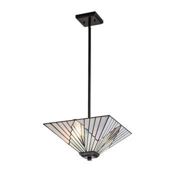 Elstead Lighting Alderley TF-ALDERLEY-F-P Stropna svjetiljka 2x60W/E27 IP20