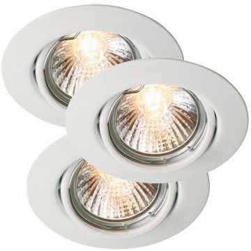 Nordlux TRITON 54540101 Ugradbeno downlight svjetlo 3x35W/GU10 IP23