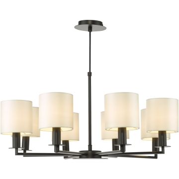Dar Lighting Tyler TYL0822-LYR2615 Luster 8x40w/E14
