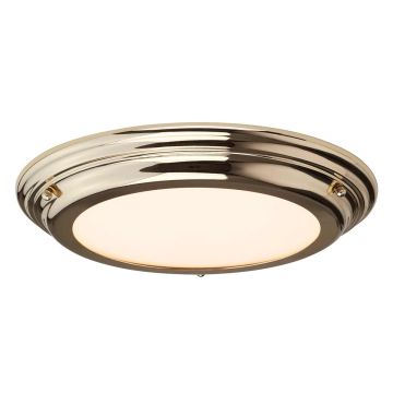 Elstead Lighting WELLAND WELLAND-F-PB Plafonjera 1x25W/LED 2250LM IP44