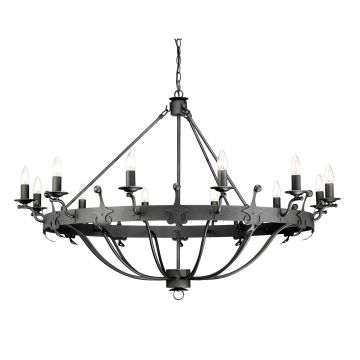 Elstead Lighting WINDSOR WINDSOR12-GR Luster 12x60W/E14