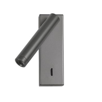 Italux Cali WL-21017-GR Zidna svjetiljka 1x2.5W/LED 3000K 153lm IP20