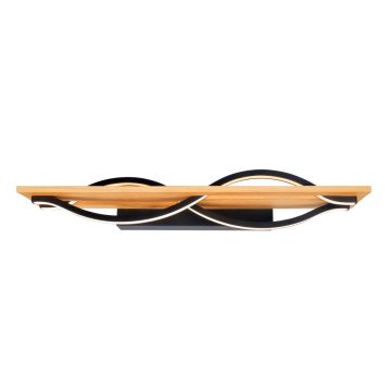 Italux Conato WL-23848-30W-BK-GD Zidna svjetiljka 2x14W/LED 3000K 530lm IP20