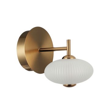 Italux Nico WL-8545-1-BK-GD Zidna svjetiljka 1x5W/LED 3000K 480lm IP20