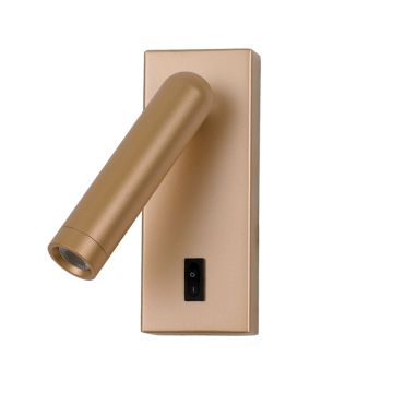 Italux Nova WL-46376-1-GD Zidna svjetiljka 1x2.5W/LED 3000K 153lm IP20