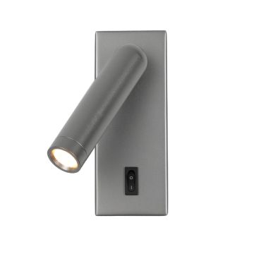 Italux Nova WL-46376-1-GR Zidna svjetiljka 1x2.5W/LED 3000K 153lm IP20