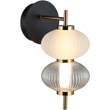 Italux Testa WL-84938-2-BK Zidna svjetiljka 1x8W/LED 3000K 480lm IP20