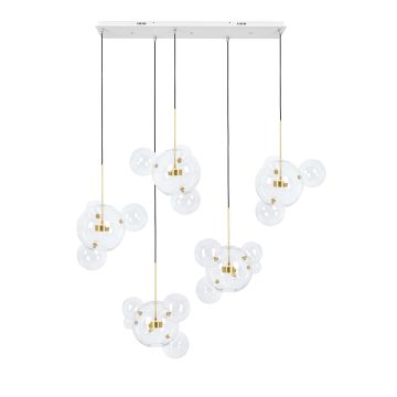 King Home CAPRI LINE XCP9148-5B Visilica 10x7W/LED 3000K IP20