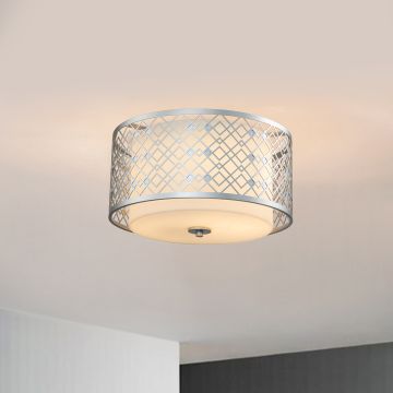 Elstead Lighting Ziggy ZIGGY-F-M-LS Plafonjera 2x60 W/E27