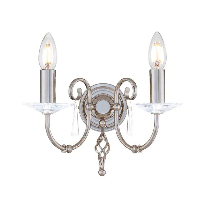 Elstead Lighting-AEGEAN-AG2-POL-NICKEL-ELSAG2-POL-NICKEL